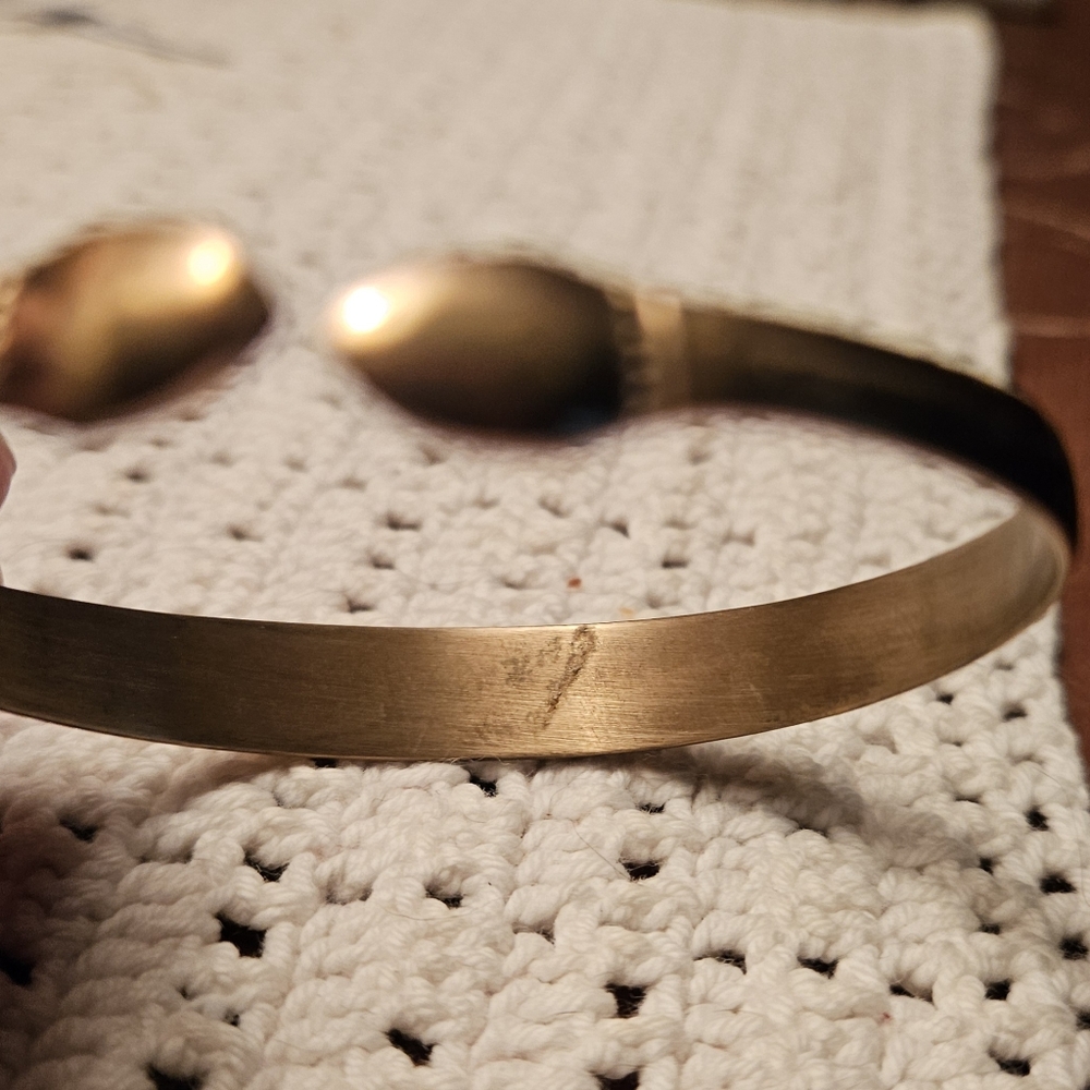 Women's copper bracelet. No markings, at least 15 years old. - Picture 4 of 4